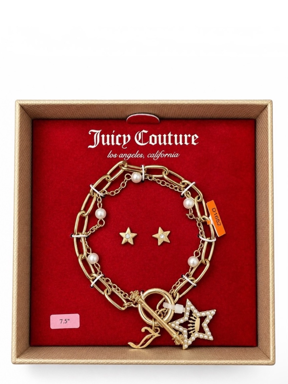 Juicy Couture Bracelet & Earring Set